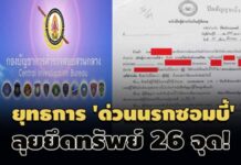 ลุยยึดทรัพย์ 26 จุด! ผบช.ก.แถลงยุทธการ ‘ด่วนนรกซอมบี้’ ทุจริตส.รถไฟ 2.2 พันล. 27 พ.ย.