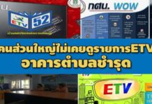 2 ข้อสังเกตใหม่! ปัญหาการเรียน กศน. ‘คนส่วนใหญ่ไม่เคยดูรายการETV-อาคารตำบลชำรุด’