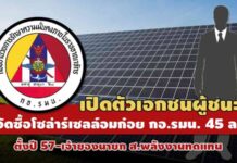 เปิดตัว บ.ผู้ชนะโซล่าร์เซลล์ 45 ล.อมก๋อย กอ.รมน. ตั้งปี 57-เจ้าของนายก ส.พลังงานทดแทนฯ