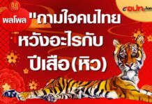 คนไทยหวังได้รัฐบาลใหม่ในปี 65 นักการเมืองอุปสรรคใหญ่กว่าโควิด