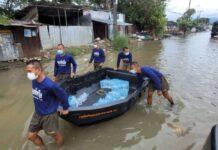 กองทัพเรือ และหน่วยกองทัพเรือในพื้นที่ ให้ความช่วยเหลือประชาชนจากเหตุอุทกภัย