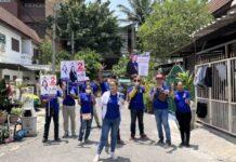 ผู้สมัครเขต8 นนทบุรีเบอร์2 พรรครวมไทยสร้างชาติ ลงพื้นที่ชี้แจงนโยบายพรรค