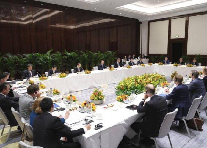 GERMANY-CHINA-LI QIANG-GERMAN BUSINESS COMMUNITY-SEMINAR