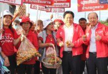 “มวลชนคนเสื้อแดง” แห่ต้อนรับ “ทักษิณ ชินวัตร“