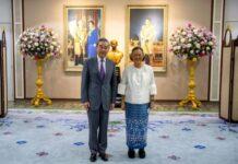 หวังอี้เข้าเฝ้าฯ กรมสมเด็จพระเทพฯ ระหว่างเยือนไทย