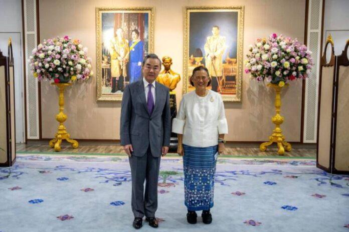 THAILAND-CHINA-THAI PRINCESS-WANG YI-MEETING