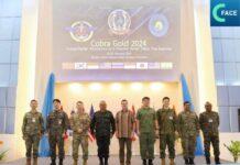 จีนร่วมฝึกคอบร้าโกลด์ 2024 ในการฝึกช่วยเหลือด้านมนุษยธรรมและการบรรเทาสาธารณภัย