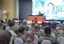 รมว.ยุติธรรม เน้นให้ จนท.ตำรวจเร่งรัดการแก้ไขปัญหายาเสพติดใน จชต.