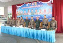 ผบช.ภาค 9 แถลงจับกุมคดีอาชญากรรมในพื้นที่ 3 จชต.