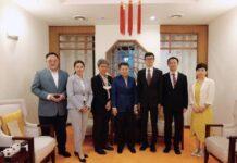 สมาคมผู้สื่อข่าวไทย-จีน เข้าพบ นายเจ้า เมิ่งเทา ที่ปรึกษา สถานเอกอัครราชทูตจีนประจำประเทศไทย