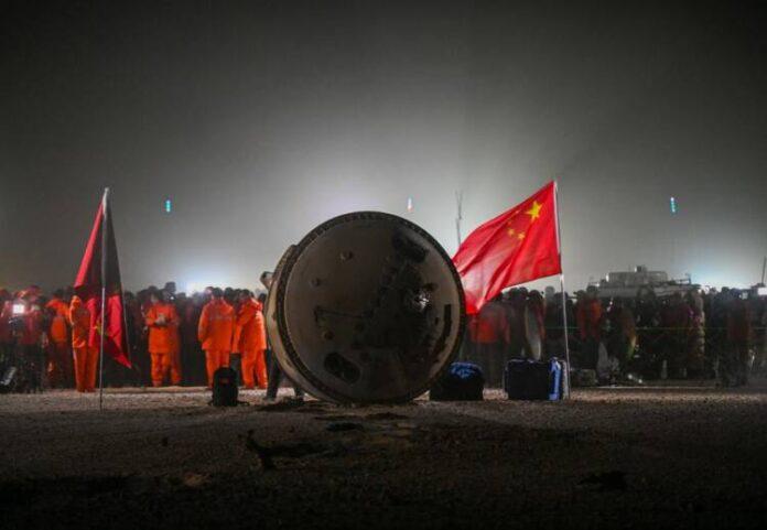 (FOCUS)CHINA-SHENZHOU-18-RETURN (CN)