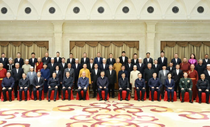 CHINA-XINJIANG-URUMQI-XI JINPING-REPRESENTATIVES-MEETING (CN)