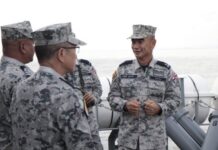 ผบ.ทรภ. 1 ตรวจเยี่ยมกำลังพลปฎิบัติงานในพื้นที่ชายแดน จว.จันทบุรี และจว.ตราด”