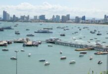 ตำรวจท่องเที่ยว บิน“โดรน” เข้มตรวจพื้นที่เมืองพัทยา ดูแลนักท่องเที่ยว “ลอยกระทง”