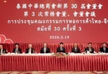 ผลการสำรวจดัชนีความเชื่อมั่นหอการค้าไทย-จีน ประจำไตรมาส 2/ 2569