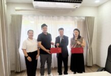 คณะผู้บริหาร Guangdong Grandeur เยี่ยมคารวะนายกสมาคมผู้สื่อข่าวไทย-จีน พร้อมเชิญเข้าร่วมงาน TAAPE & TBE 2026