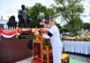 โรงพยาบาลอาภากรเกียรติวงศ์ ฐานทัพเรือสัตหีบ จัดพิธีบวงสรวงและพิธีวางพวงมาลาเนื่องในวันอาภากร ๑๙ พฤษภาคมของทุกปี