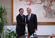 หวังอี้พบปะหารือสีหศักดิ์ หนุนจีน-ไทยร่วมปฏิรูปธรรมาภิบาลโลก