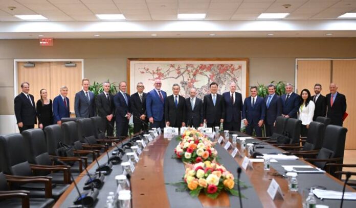 UN-CHINA-WANG YI-U.S. STRATEGIC AND BUSINESS CIRCLES-REPRESENTATIVES-DISCUSSION