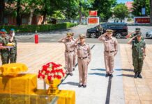 ประธานคณะที่ปรึกษากองทัพเรือ ประธานกรรมการบ้านพักข้าราชการในกองทัพเรือ ตรวจเยี่ยมบ้านพักข้าราชการในกองทัพเรือ อกบพ.สัตหีบ