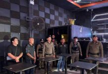 สภ.ปลวกแดง เดินหน้าตรวจเข้มสถานบริการและสถานประกอบการคล้ายสถานบริการ ป้องกันอาชญากรรมและการกระทำผิดกฎหมายในพื้นที่